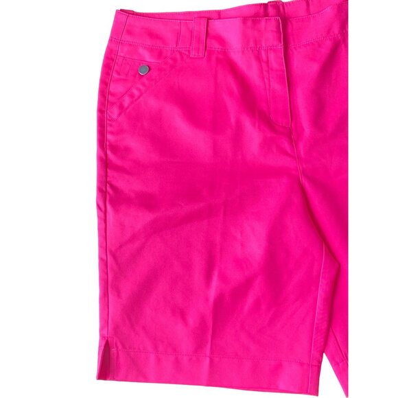 PGA Tour Shorts Golf Women's 16 Hot Pink Retail $65 - Picture 5 of 6